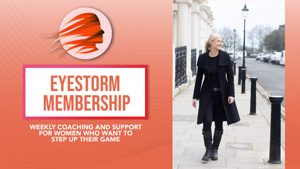 EyeStorm Accountability group for women, Banner